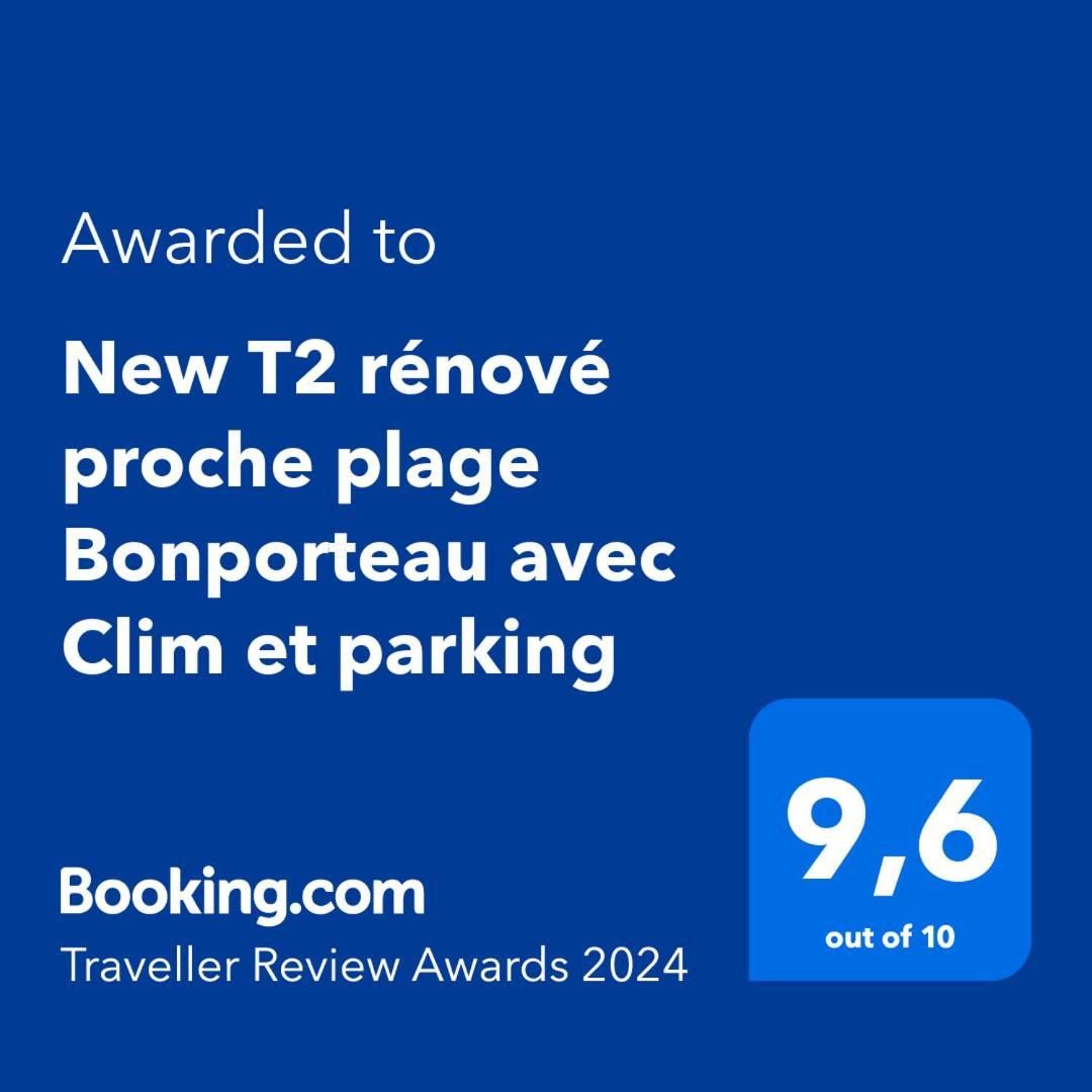 T2 Calme Proche Plage Bonporteau Avec Clim Et Parking Cavalaire-sur-Mer Buitenkant foto